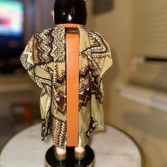 Kwanzaa Nutcracker Village Collection African-Inspired Candle Holder Figurine - Picture 3 of 8